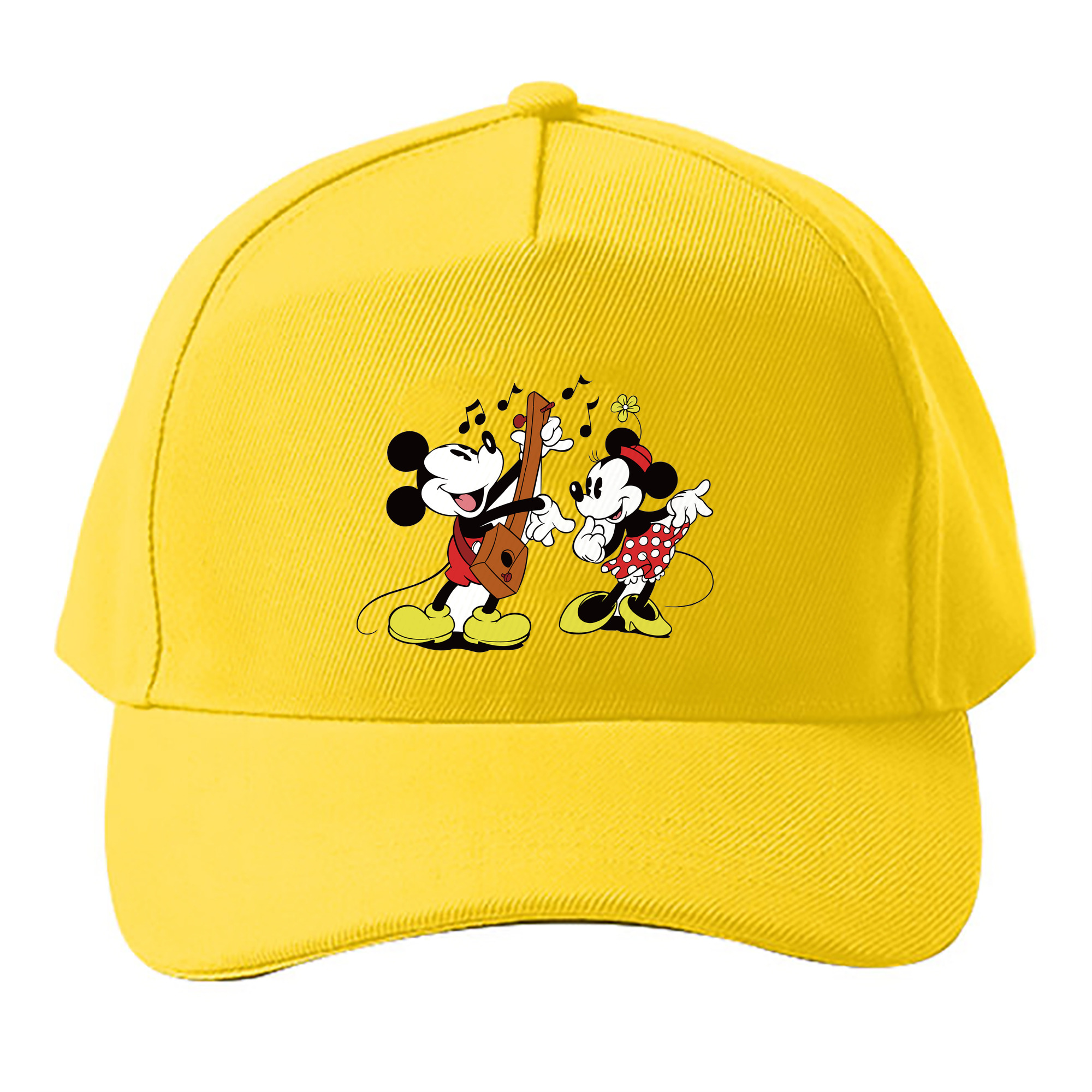（画像用） ミッキーマウス Mickey Mouse ベースボールキャップ 綿100％ 男女兼用 帽子 スポーツ